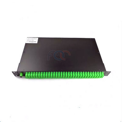 Splitter PLC держателя шкафа 1650nm Splitter 1-64F PLC волокна FTTC FTTH