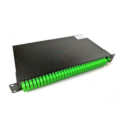 Splitter PLC держателя шкафа 1650nm Splitter 1-64F PLC волокна FTTC FTTH