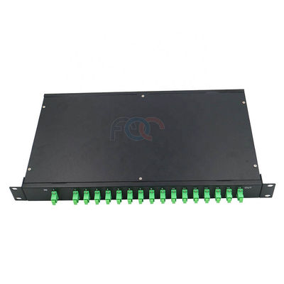 Низкий Splitter 1 RU 19&quot; PLC держателя шкафа PDL 1260nm 1x16 SC APC