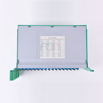 Splitter 1650nm 19&quot; PLC волокна паллета FTTH SC UPC держателя шкафа 1x64