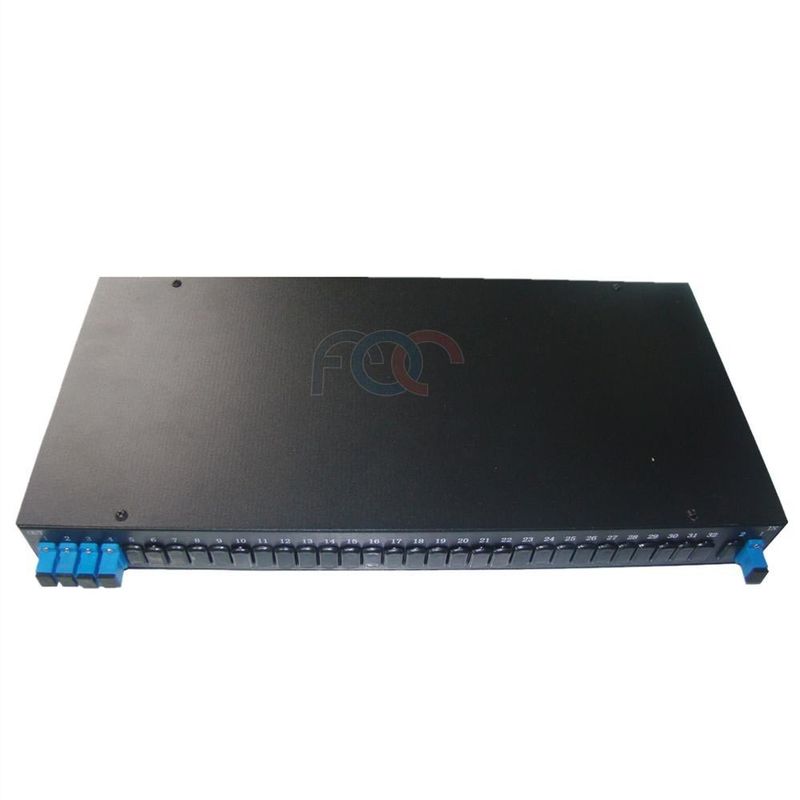 Splitter G.657A 1260nm оптического волокна PVC 1×4 LSZH с соединителями ST SC LC FC