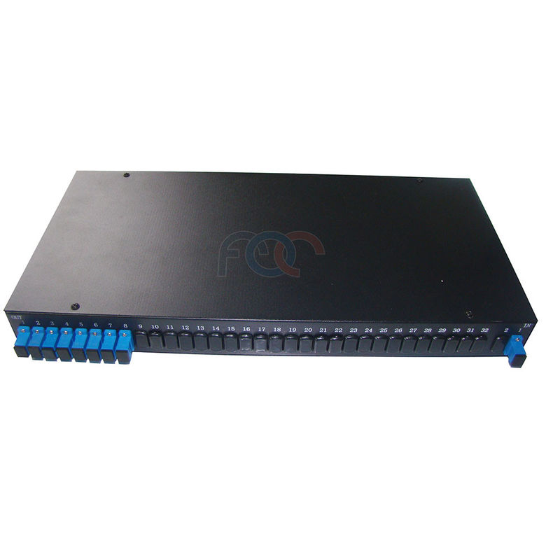 Splitter Plc держателя шкафа FC UPC 1x8 для сети FTTH пассивной оптически